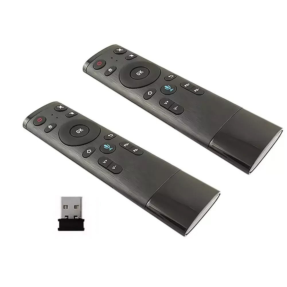 

NEW2023 Q5 Air Mouse Bluetooth Voice Remote Control For Smart TV Android Box IPTV Wireless 2.4G Voice Remote Control With USB Re