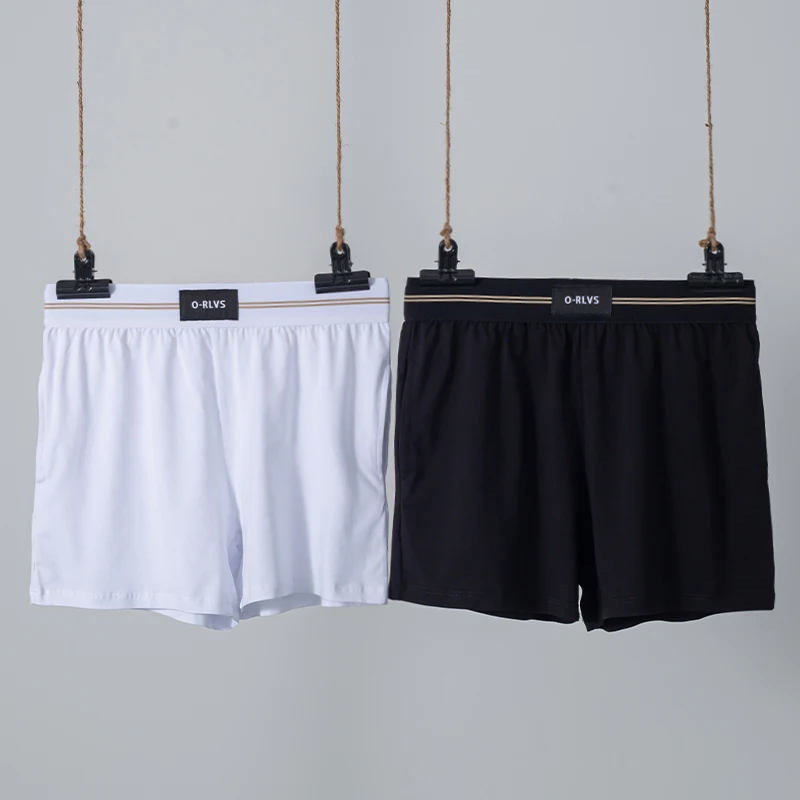 

Youth Thin Pajamas Loose Trend Comfortable Breathable Male Casual Pants Home Quarantine Men's Underwear Outer Shorts Summer