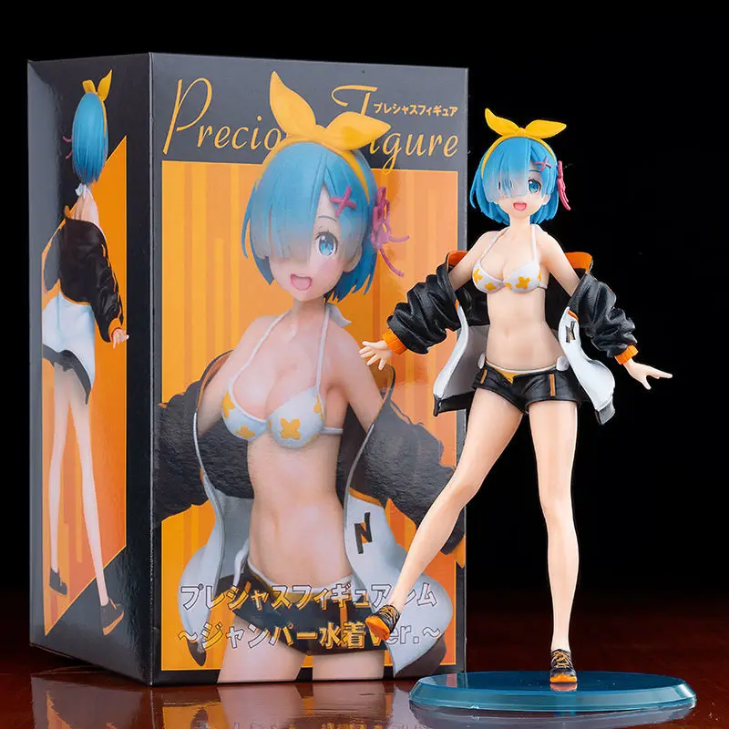 

Re:Zero INFINITY Rem Swimsuit Different Color Hand-made Model Ornaments Anime Peripheral Dolls