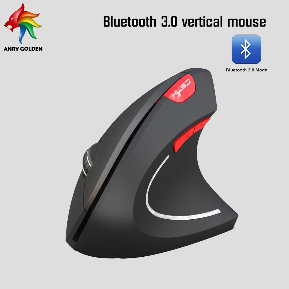 

T29 Ergonomic Bluetooth Mouse Wireless Vertical Optical Mice 2400 DPI Adjustable for Windows Computer Laptop Desktop Tablet