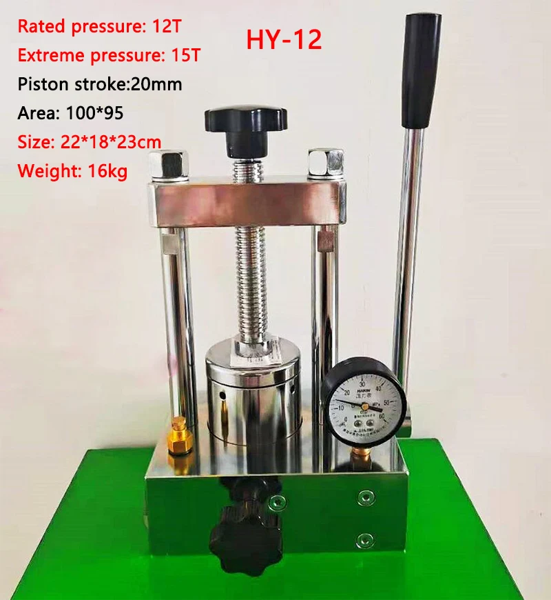 

Инфракрасный таблеточный пресс порошок таблеточный пресс HY-12 HY-15 аксессуары для ручного порошкового спектрометр лабораторная машина для п...