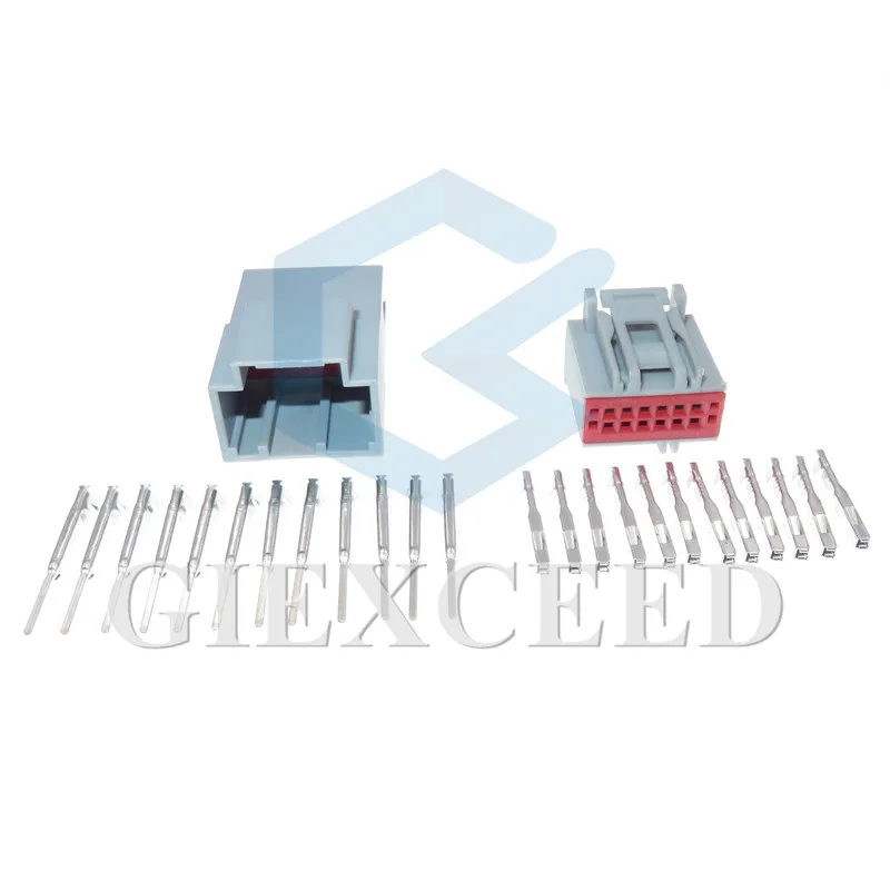 

12-контактный 30700-1120 автомобильная розетка 30968-1127, разъем для модификации автомобиля, аксессуары для сборки переменного тока, пластиковый корпус, вилка