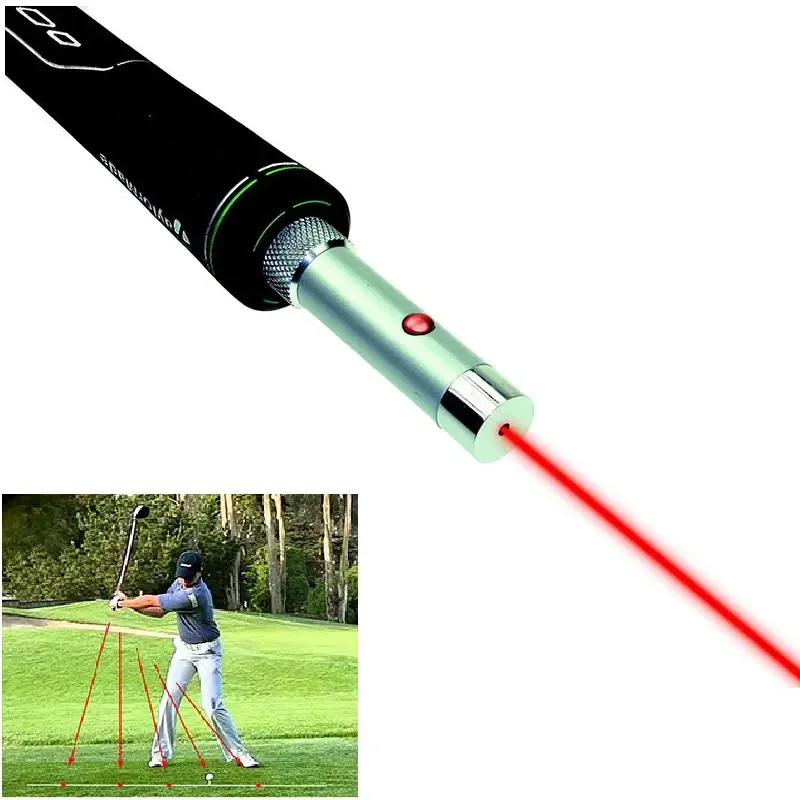 Golf Swing Corrector Laser Plane Trainer Golf Swing-Plane Training Aid Golf Pointer Laser Spot Direction