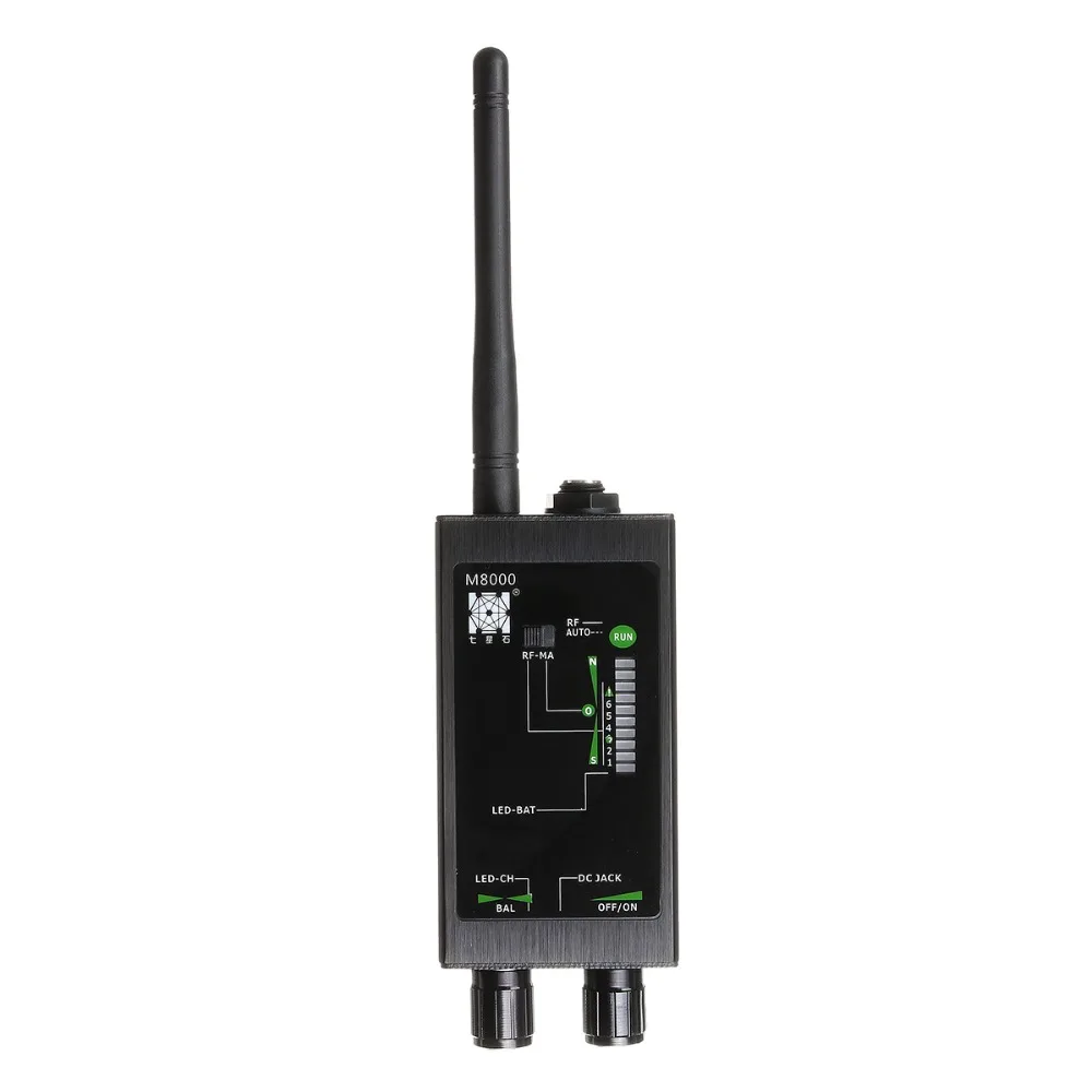 Full Range Scan Wireless Camera GPS RF Bug Signal Detector Anti-spy Dummy WiFi CCTV GSM Device Tracker Finder
