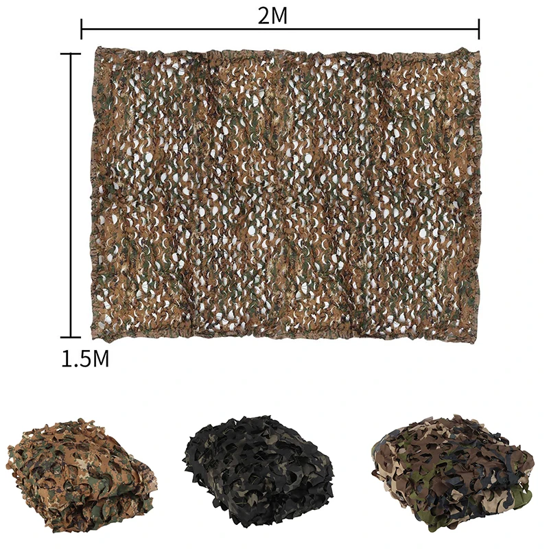 

Tactical Camouflage Network for Hunting Accessories Shooting Airsoft Cs Military Camo Nets Cover Shading Army Training Mesh