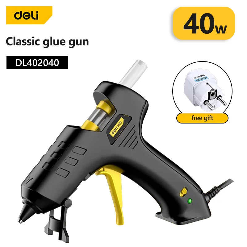 Термоклеевой пистолет Deli 20/40/60/100 Вт