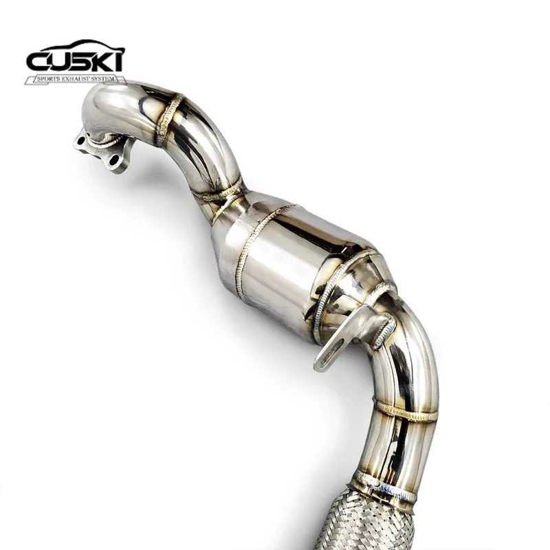 Выхлопная труба высокой пропускной способности выхлопная для Polo gti EA111/EA211 1 4 T