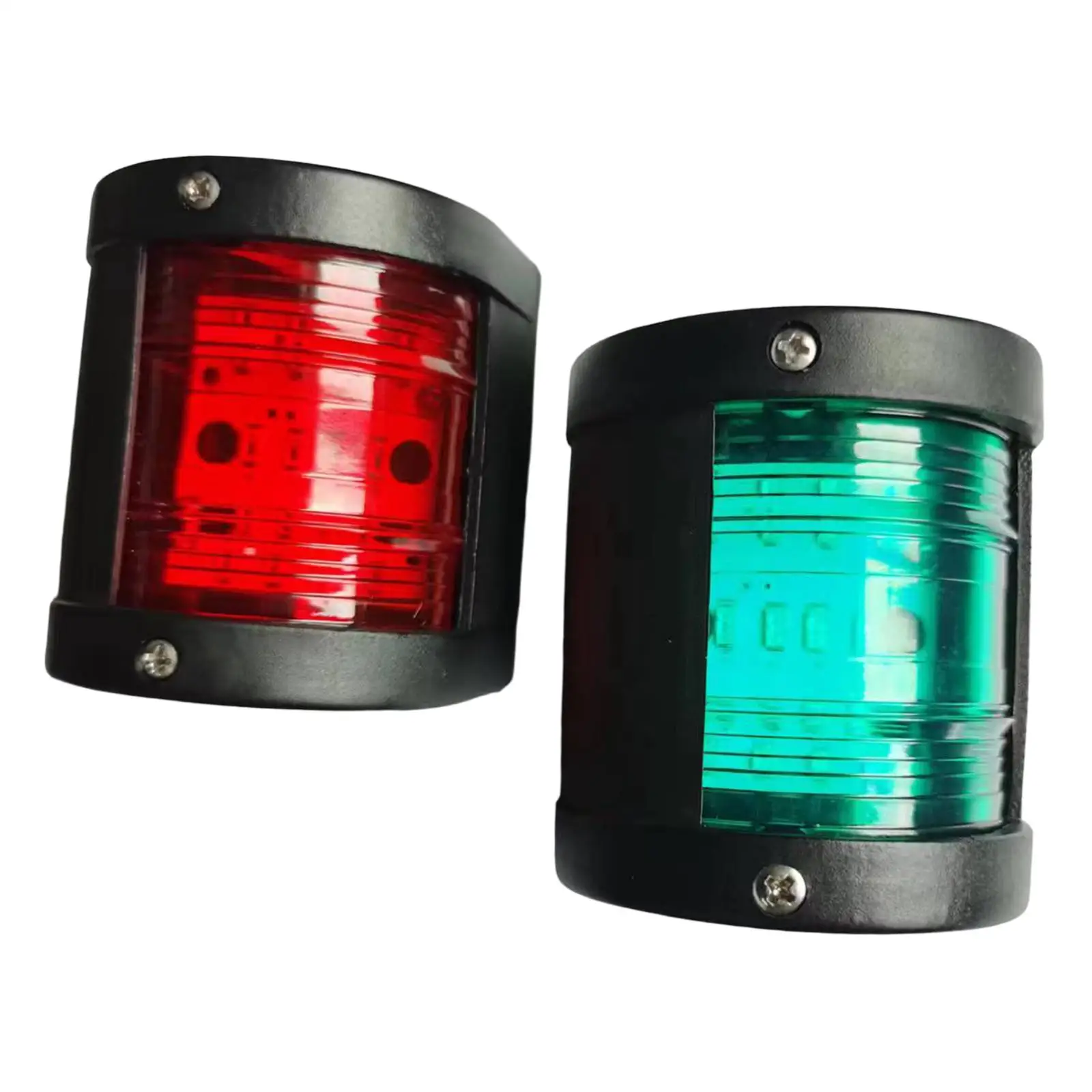

2 Pieces Marine Navigation Light 5W PP for Boat Port Marine Boat Yacht