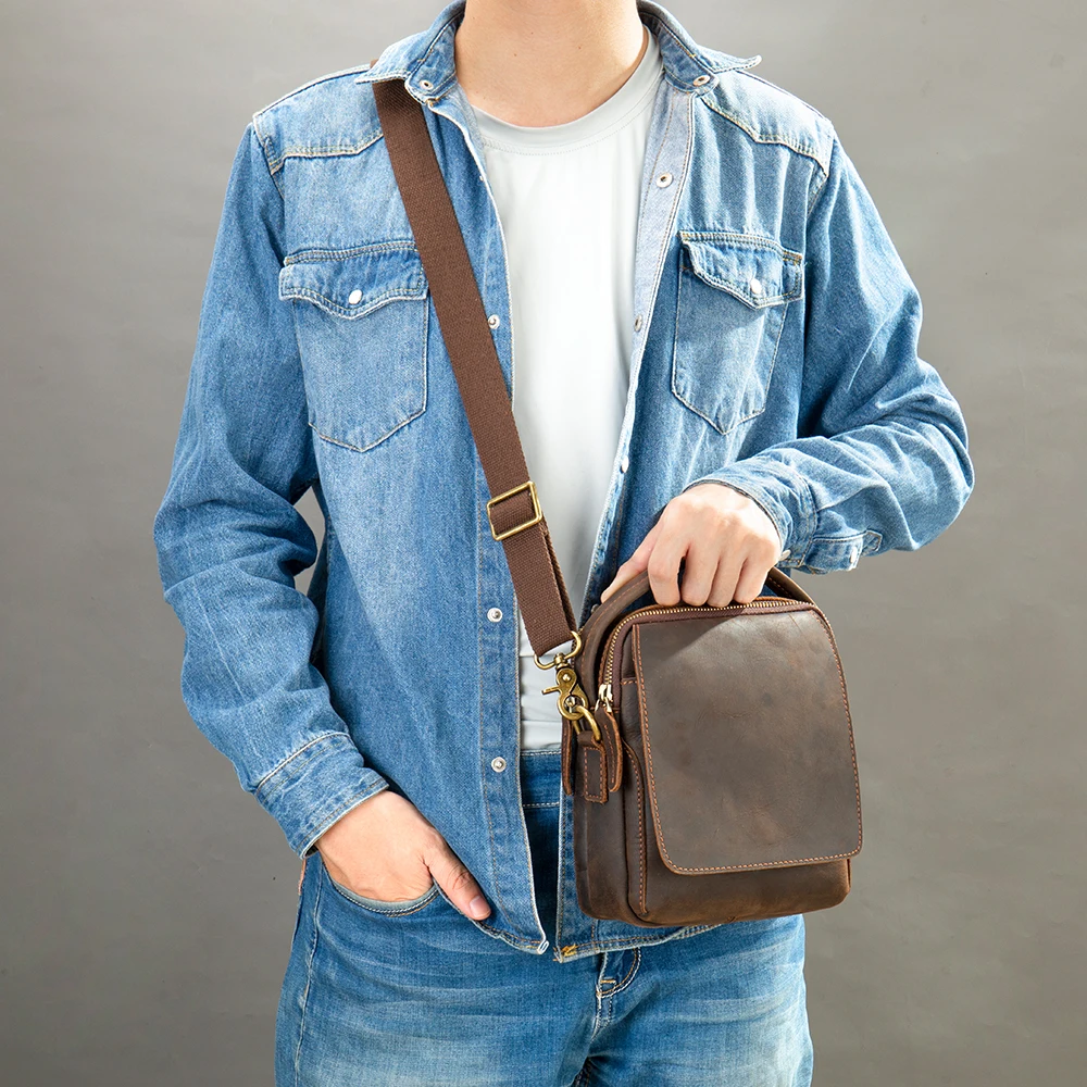 Рисунок 5 - MVA мужская кожаная сумка через плечо