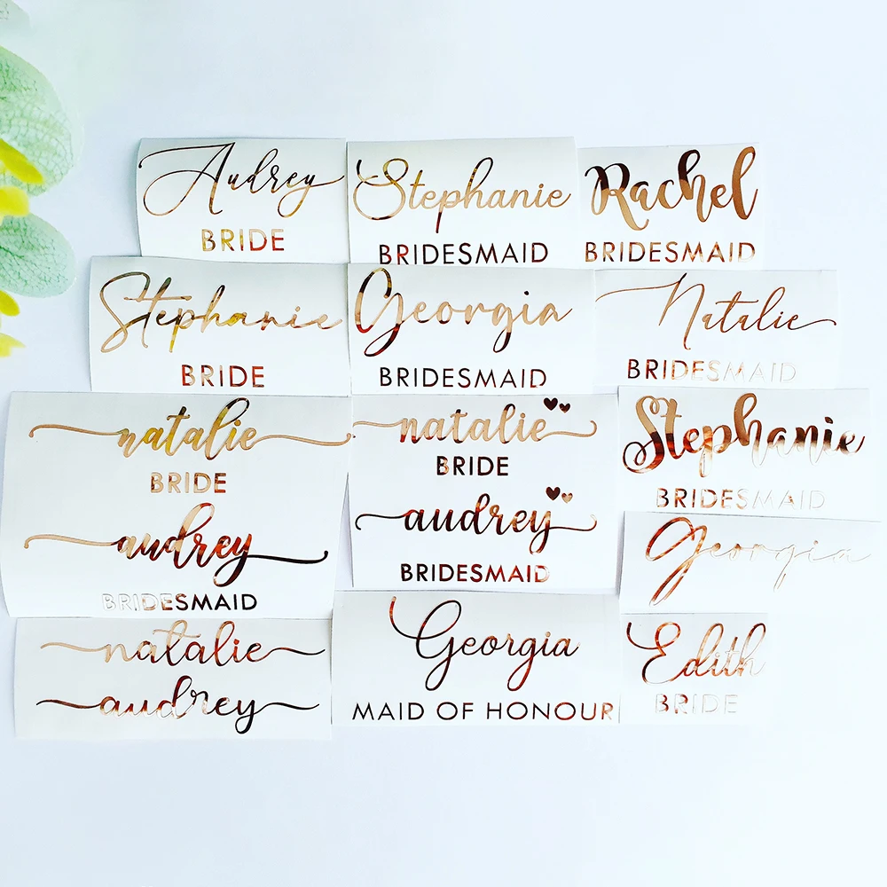 

Персонализированная наклейка с именем