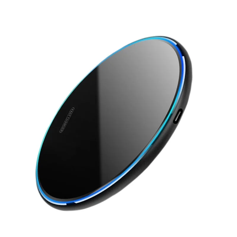 

Mirror 15W Charger Magnetic Wireless Phone Wireless Charger Desktop Acrylic Aluminum Alloy for OPPO Find X3 Wireless Charging