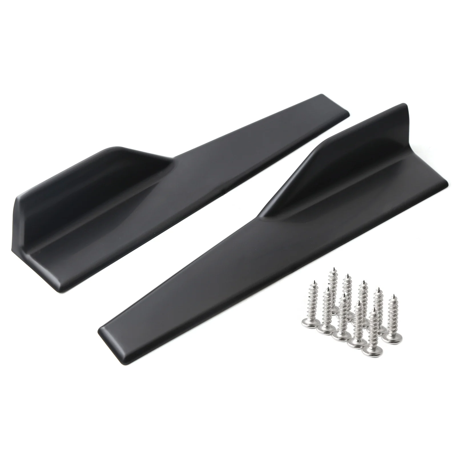 

Left/Right Rear Side Skirt Black PP Universal Winglets Diffusers