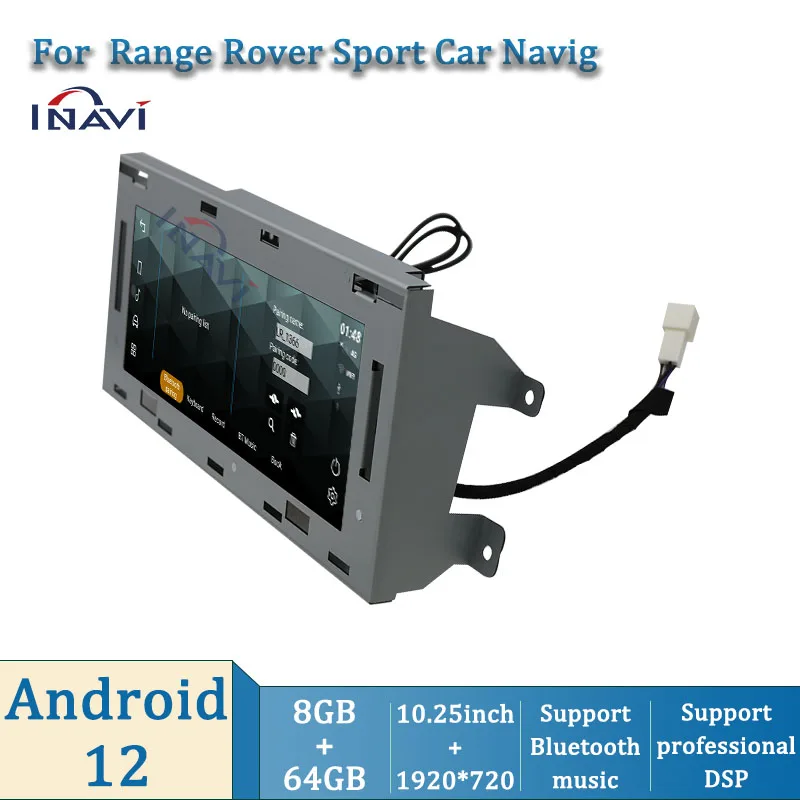 Фото 10,25 дюймовый Android 12 система Bosch для Land Rover Sport/Vogue L405 и Aurora GPS Navig автомобильный мультимедийный плеер №2