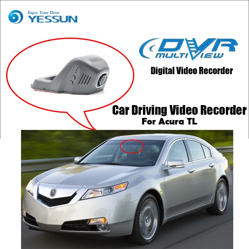 

YESSUN for Acura TL Car Wifi DVR Mini Camera Driving Video Recorder Novatek 96658 Registrator Dash Cam Night Vision
