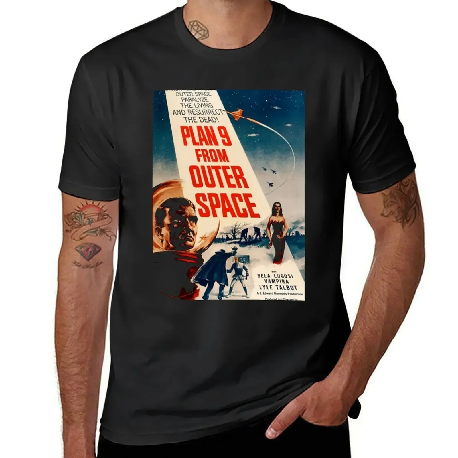 Подарки Grindhouse Lounge: Plan 9 футболка с космосом для мальчиков спортивные фанаты