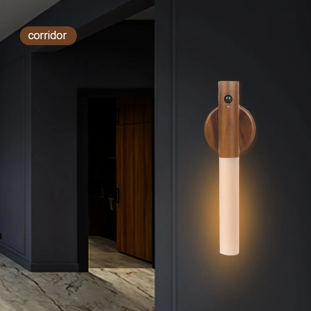 wireless lamp sensor led door lock light kitchen cabinet wardrobe stair wall lamp auto motion magnetic attraction detector lamp free global shipping