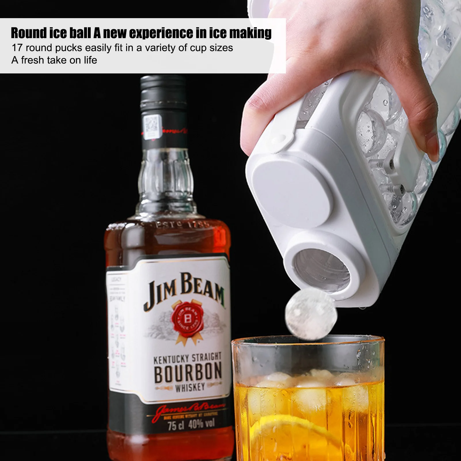 

2 в 1 портативная форма для льда и шариков, чайник, льдогенератор, гибкие лотки для льда с ручкой для коктейлей, напитков, виски