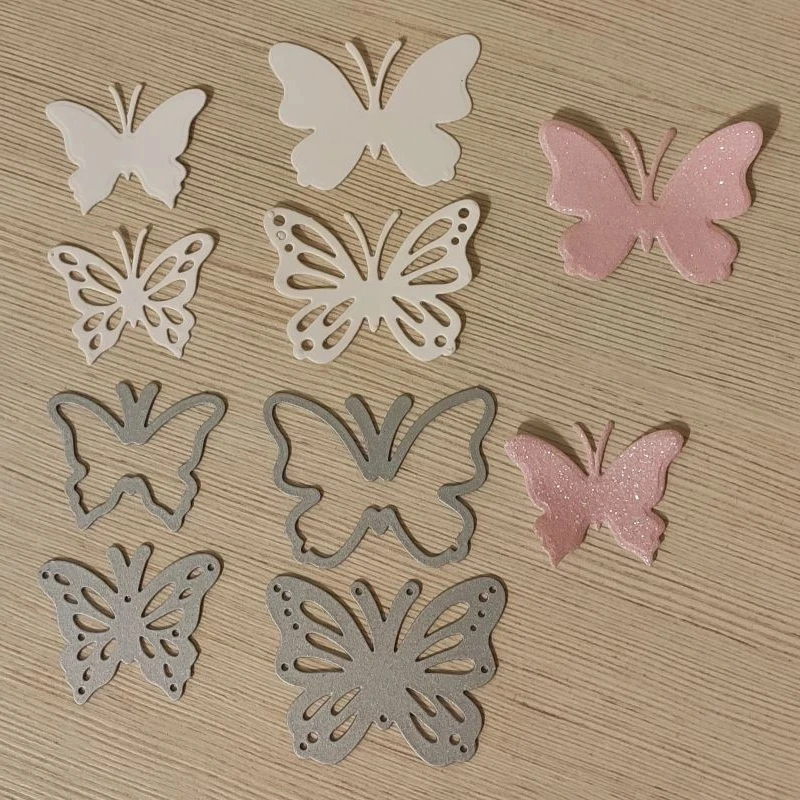 

2022 AliliArts металлические Вырубные штампы набор бабочек #2 Сделай Сам Скрапбукинг Фотоальбом декоративное тиснение бумажная карта ремесла штамп