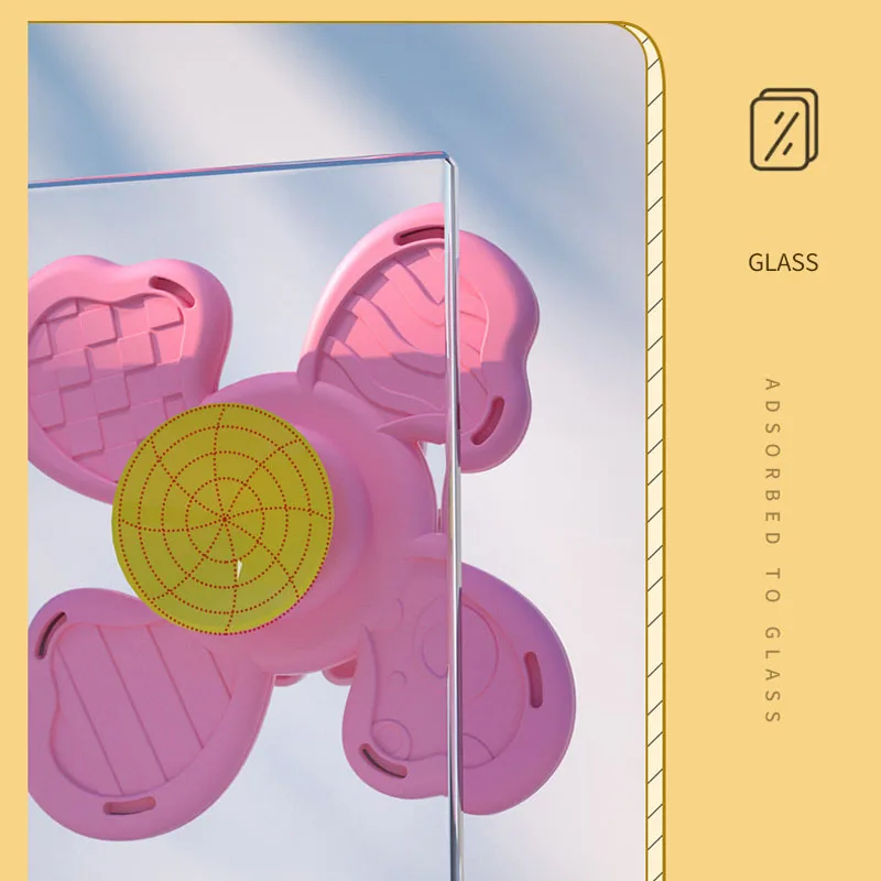 Baby Toys Suction Cup Spinner Toys for Toddlers Bear Hand Fidget Spinner Sensory Toys Stress Relief Baby Games Rotating Rattles