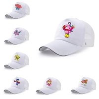 childrens pikachu alice cartoon character printing beach hat adjustable quick drying baseball cap outdoor shade cute gift
