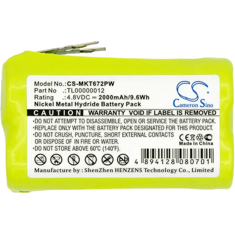 Аккумулятор для Makita 6722D (TL00000012) 2000mAh |