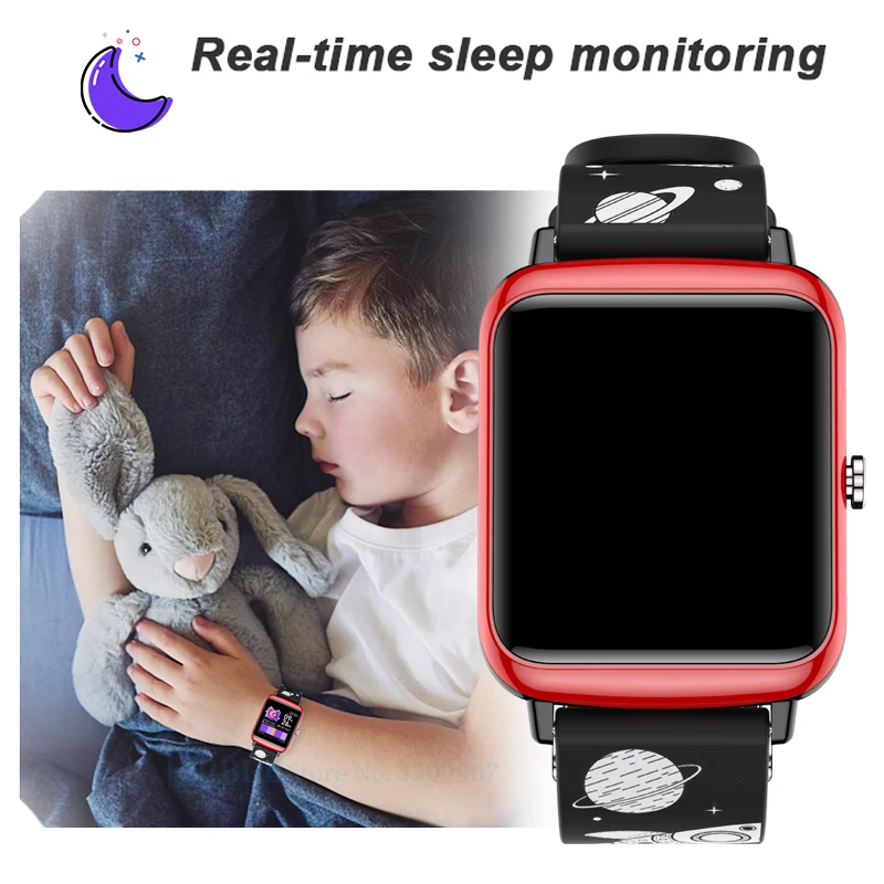 Спортивные Детские Смарт-часы для девочек и мальчиков фитнес-браслет с
