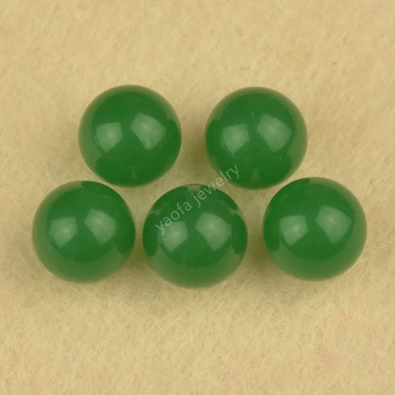 Оптовая продажа полупрозрачные стеклянные бусины 4-12 мм белого нефрита круглой