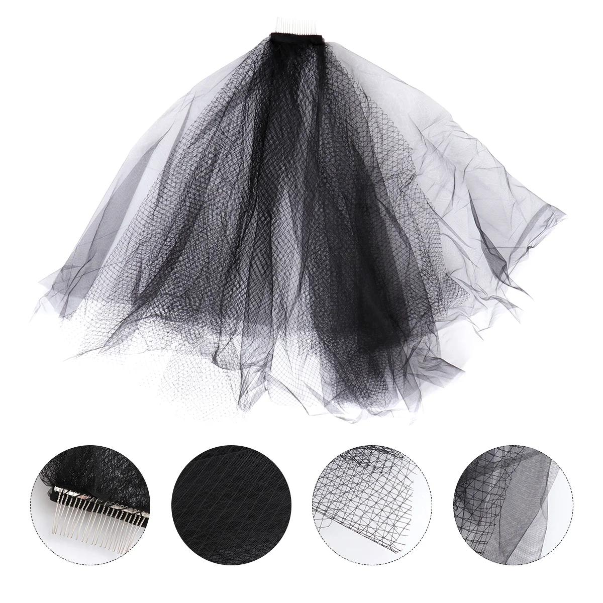 

Bridal Hair Accessories Costume Clothing Wedding Vintage Veil Halloween Style Bride
