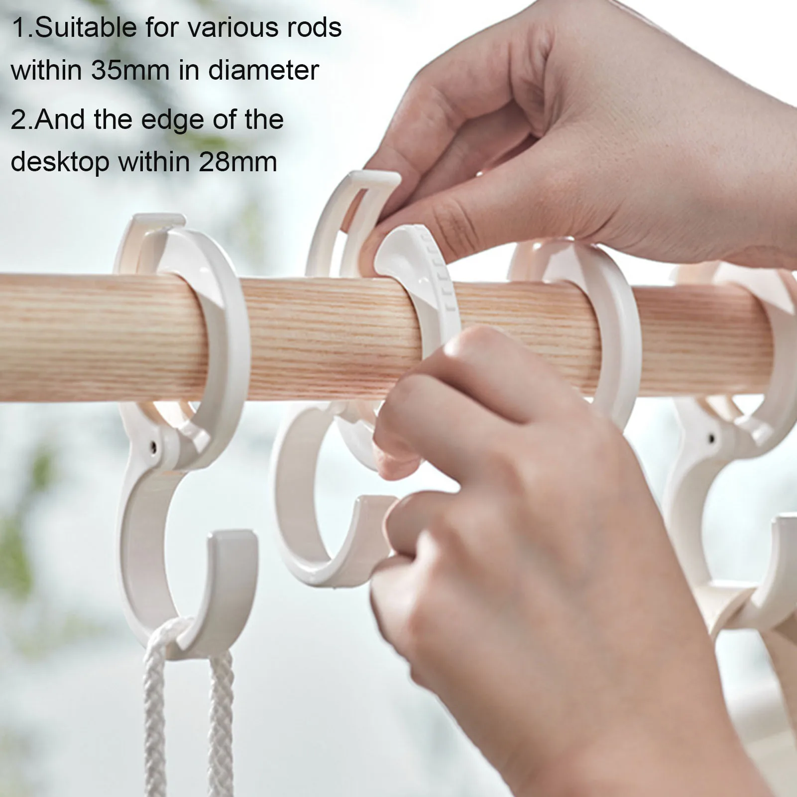 

S-образный крючок для кухни, спальни, многофункциональная S-вешалка для перил, крючки, подвесные инструменты для хранения