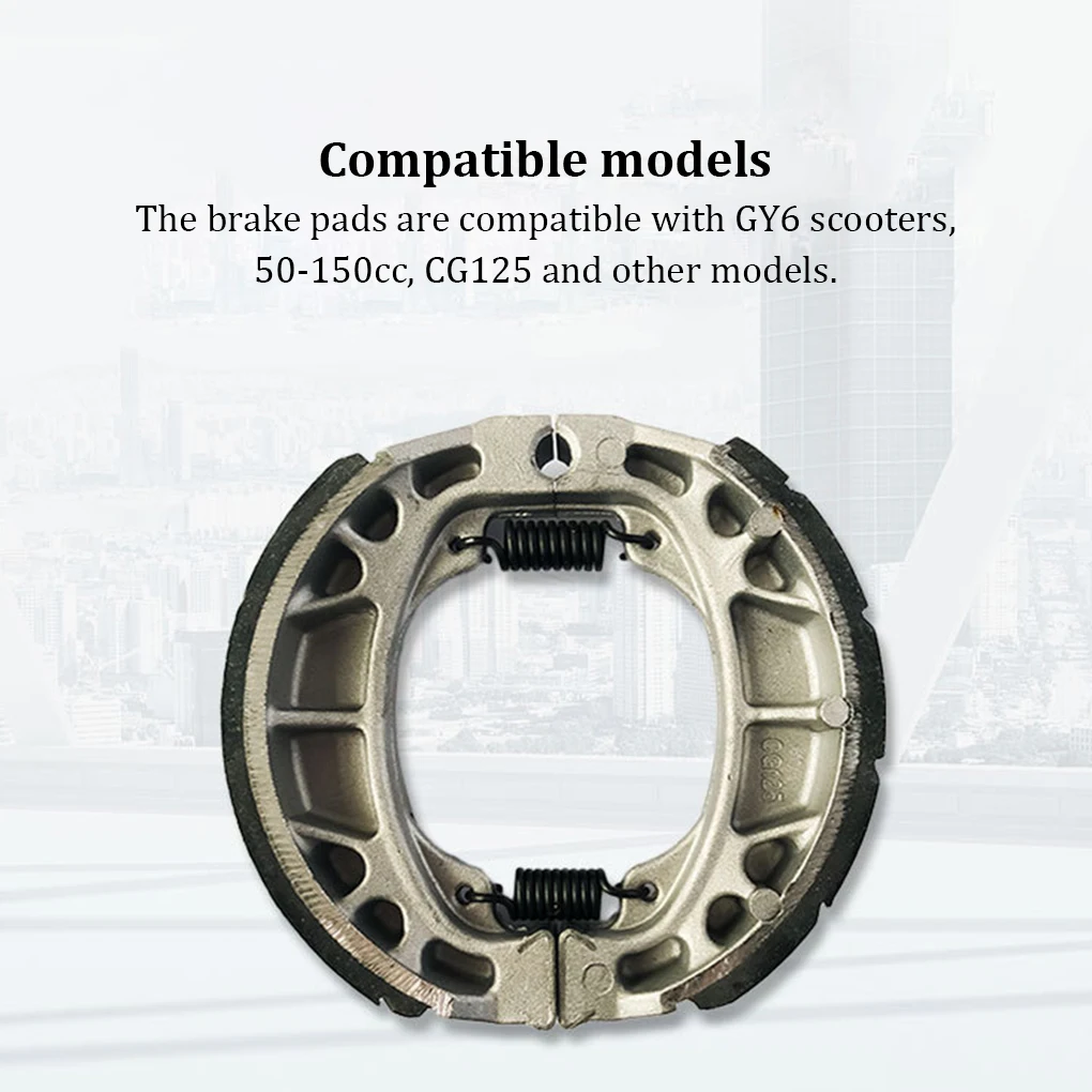 

2 шт., маслостойкие тормозные колодки для заднего колеса
