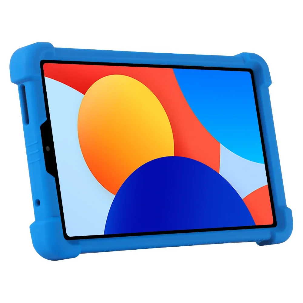 Чехол для Redmi Pad SE 4G 2024 8 7 дюйма безопасный Ударопрочный силиконовый