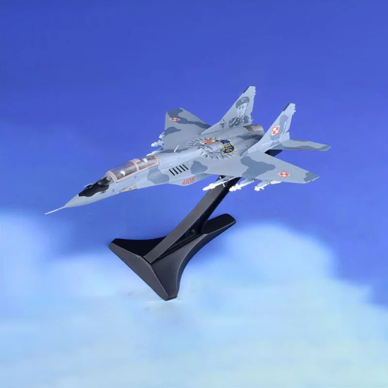 

Модель Mig 29 в масштабе 1/72, модель летательного аппарата из Польши, военно-воздушных сил Fulcrum MIG-29, модель боевого самолета, игрушка для коллекц...