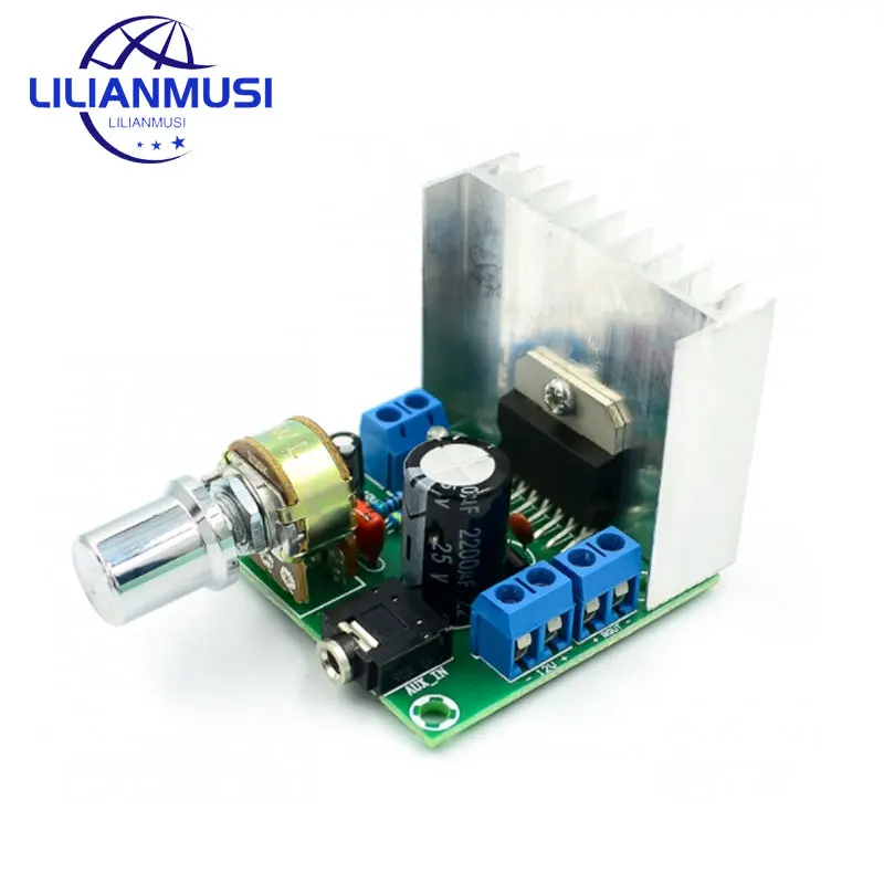 

TDA7297 Amplifier Board Digital Amplifier Board Dual-channel Amplifier Board Finished No Noise 12V Dual 15W (A type)