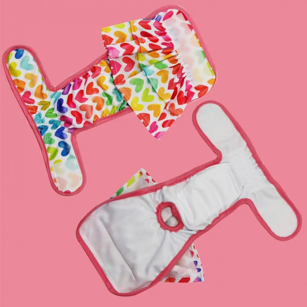 

Soft Pet Diapers Pants Not Shrink Comfortable Diapers Physiological Washable Pants Dog Diaper Pants Puppy Pants