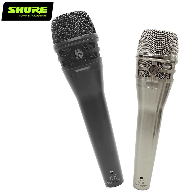 

Original Shure KSM8 Dual-diaphragm Dynamic Vocal Microphone Professional Stage Performance Singing K Song Microphone