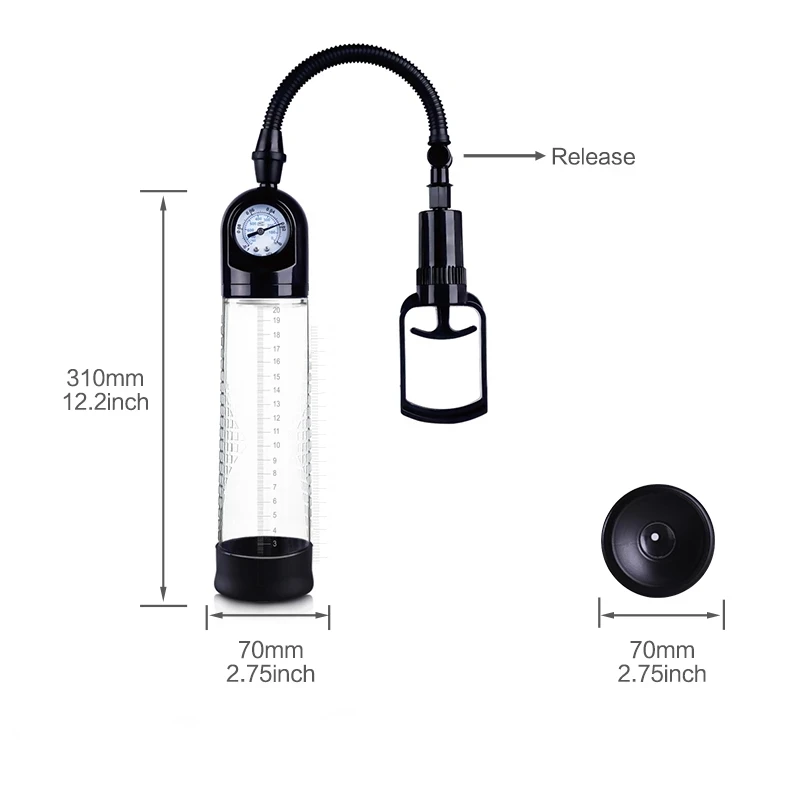 помпа для члена пениса насадка на член насос вакуумная увеличения Увеличитель
