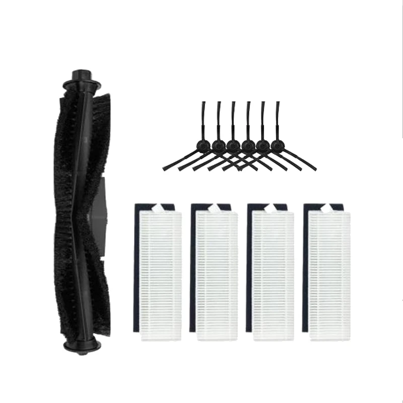 

Для робота-пылесоса Proscenic M7 Pro, роликовая боковая щетка, HEPA-фильтр, Сменные аксессуары, комплекты запчастей