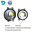 Противотуманные фары для Toyota противотуманная фара Corolla для Camry 2008-2010 для Avensis Ractis Verso 2003-2014 галогенные светодиодные Drl с линзой