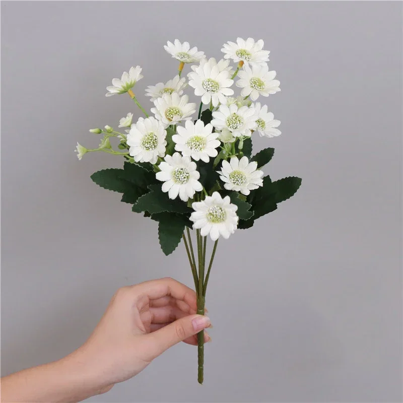 

Искусственные розы пионы шелковые мини букет