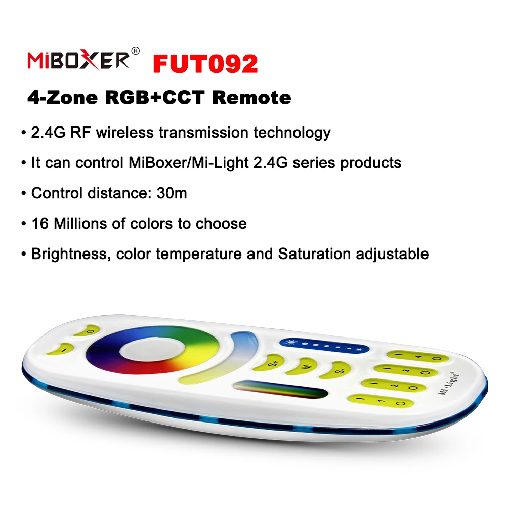 

Miboxer FUT092 RGB контроллер для LED ламп