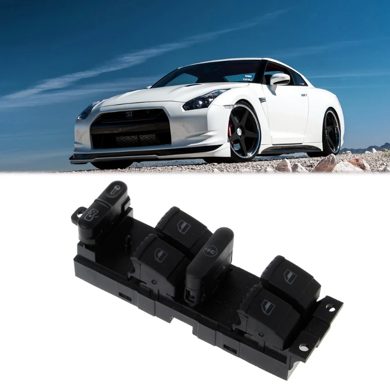 

Car Power Window Switch 2 Buttons Driver Side Switch for 99-04 Golf 4 Jetta MK4