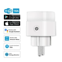 ewelink wifi smart socket eu plug 16a 220v wireless remote control smart home automation works with alexa google home