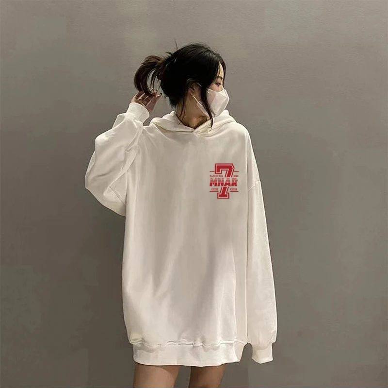 Mu Xi Американский Ретро Свитер оверсайз женская одежда осень и зима оригинальный