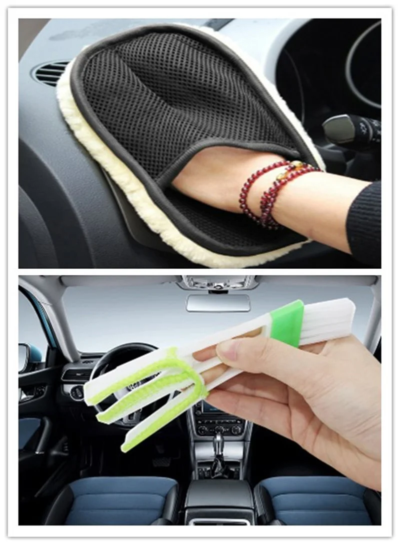 

Car wash brush cleaner wool soft gloves car wash gloves car wash gloves cleaning brush motorcycle washing machine car wash