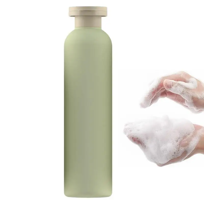Refillable Flip Lid Squeeze Lotion Bottles Travel Leakproof Shampoo Container Liquid Container Empty Bottle Multiple Sizes