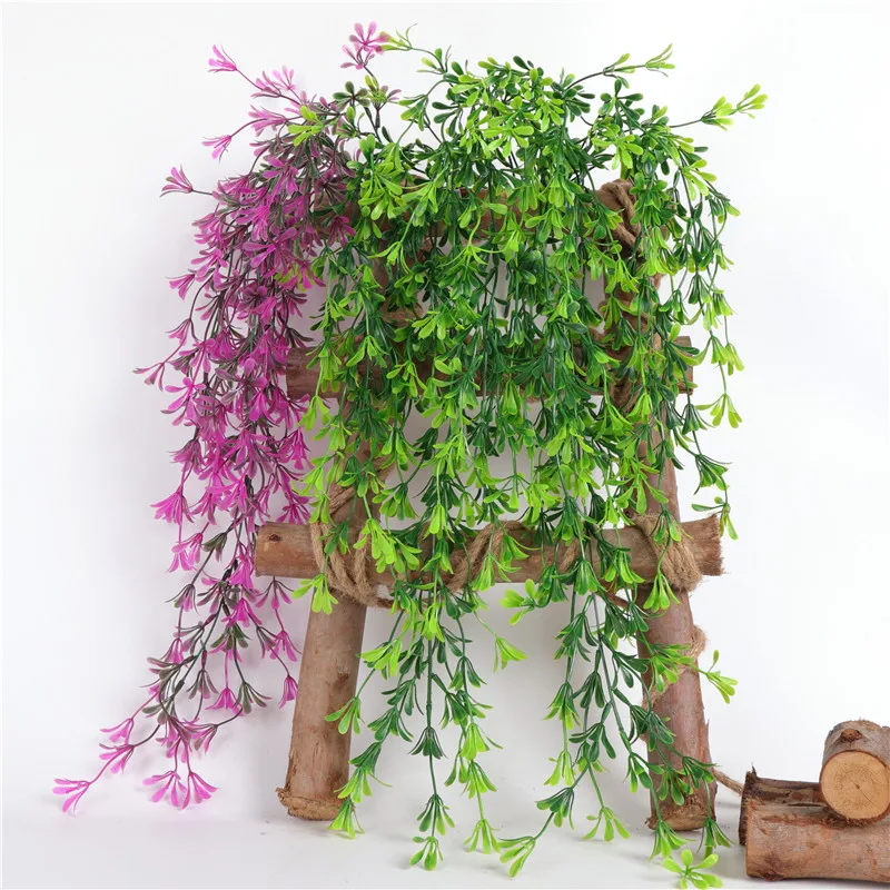 

82CM Artificial Hanging Flower Plant Fake Vine Morning Glory Rattan Artificial Hanging Plant For Home Garden Wall Decoration