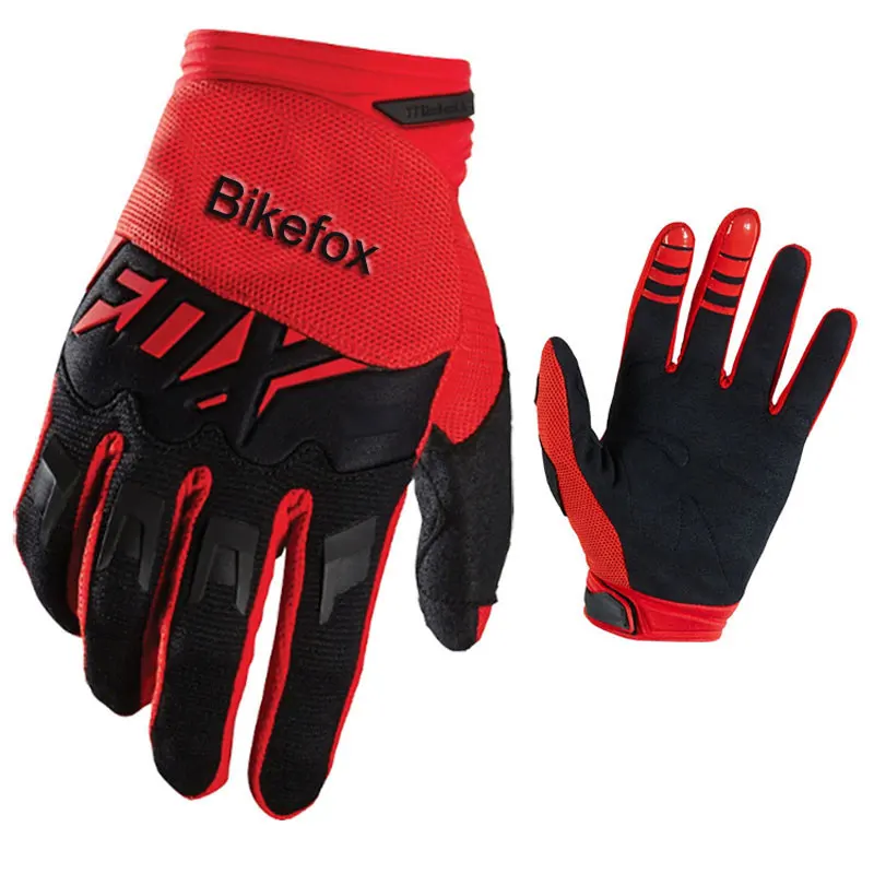 Bikefox Motocross Racing Gloves Mens Rider Offroad MX MTB Mountain Bike Gloves Downhill Full Finger Motorcycle Luvas enlarge