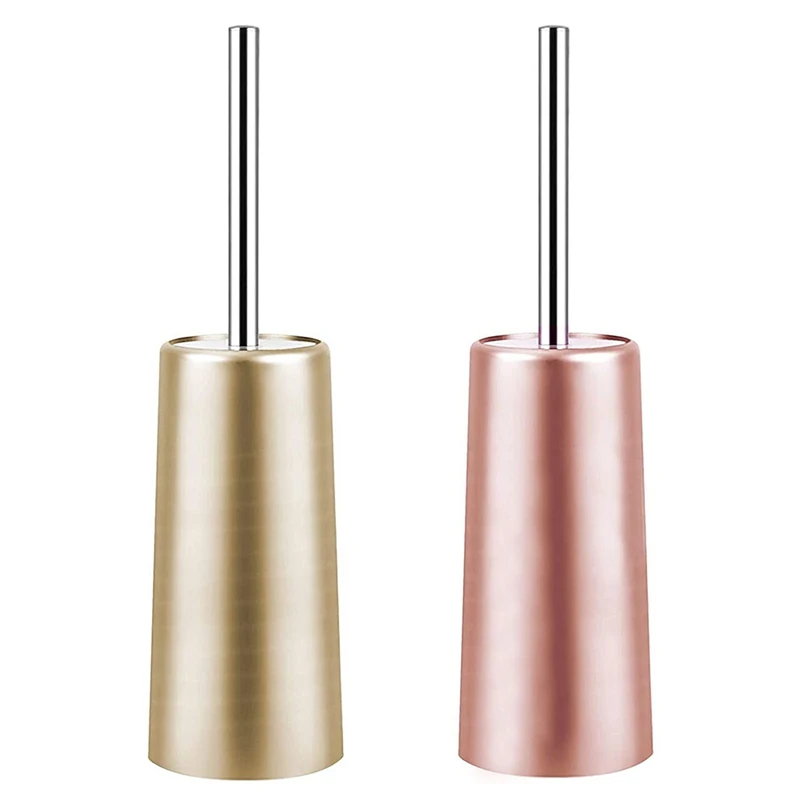 

Stainless Steel Toilet Brush And Holder - Toilet Bowl Cleaner Brush Set For Bathroom Toilet