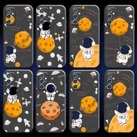 astronaut yellow planet formula for huawei honor 10 9 lite 10i phone case protect coque black back carcasa