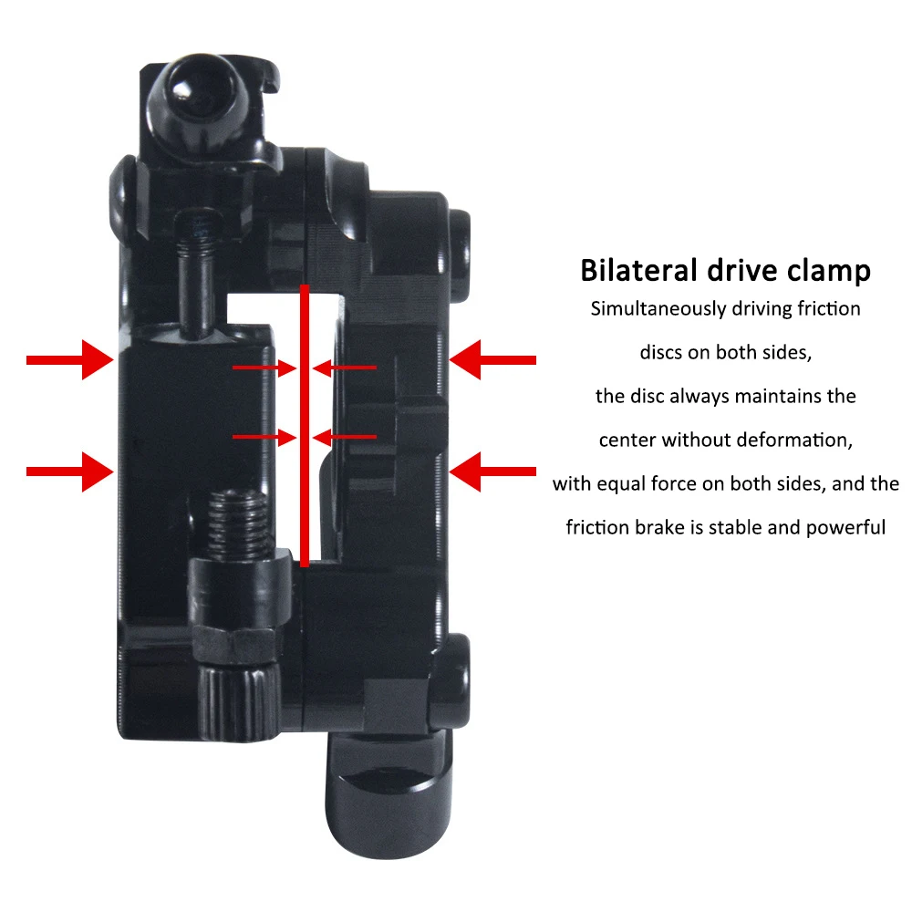 Дисковый тормоз FERRINO из алюминиево-магниевого сплава 140/160 мм